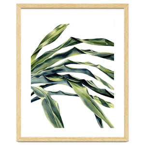 Green Palm Leaves by youdesignme