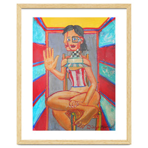 Mujer En La Silla 3 by Diego Manuel Rodriguez