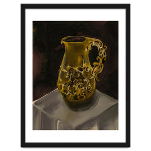 Golden Jug oil painted by heaventrain