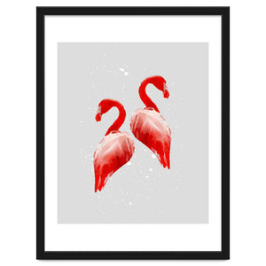Flamingo Couple V1 by 83 Oranges