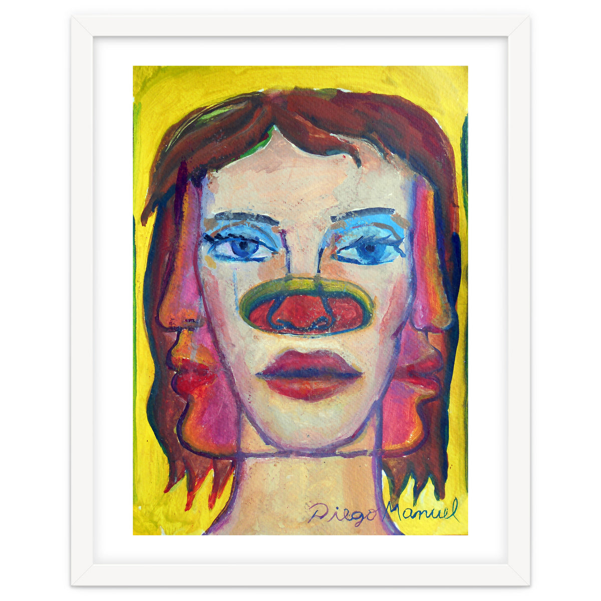 Cabeza De Mujer 16