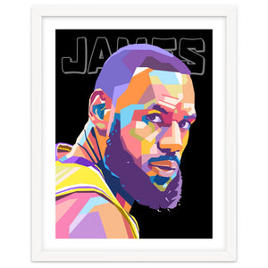 King Lebron James art by Ndhon