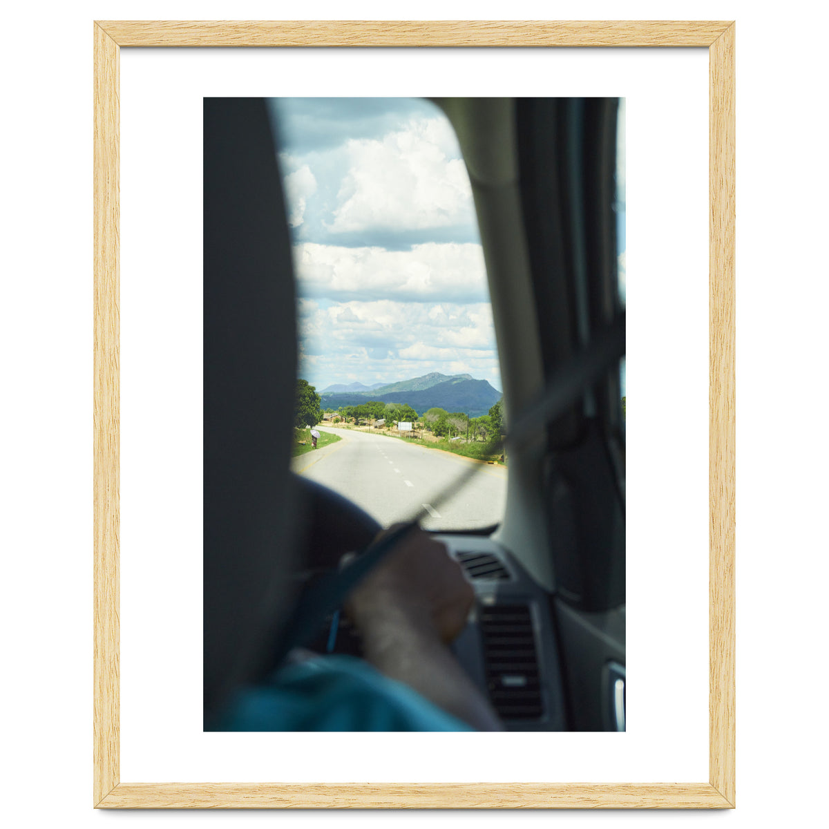 Driving Through Mozambique