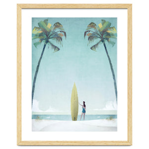 Surf Girl II by Henry Rivers