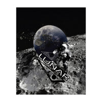 Lunar Moon Planet Astronaut (Print Only)