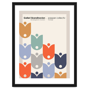 Stockholm Galleri Skandinavien Art Exhibition Poster by Annick