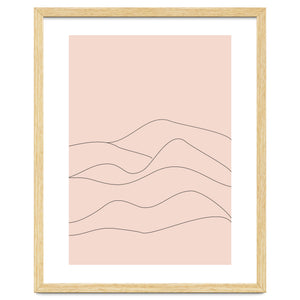 Pink Mountains by Nileshkikuuchise