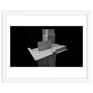 Architectural Model Grey Cardboard by Viviane QUAN
