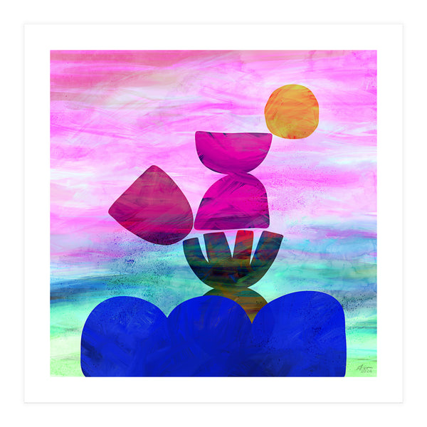 Balance (pink) (Print Only)