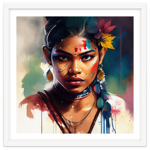 Festival Bloom Hindu Portrait by Chromatic Fusion Studio