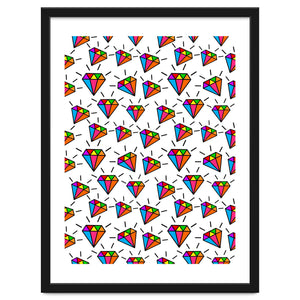 Cute diamonds pattern by Baobab print store