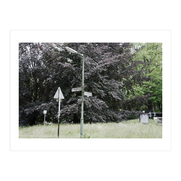 Signs at the corner of the street (Print Only)