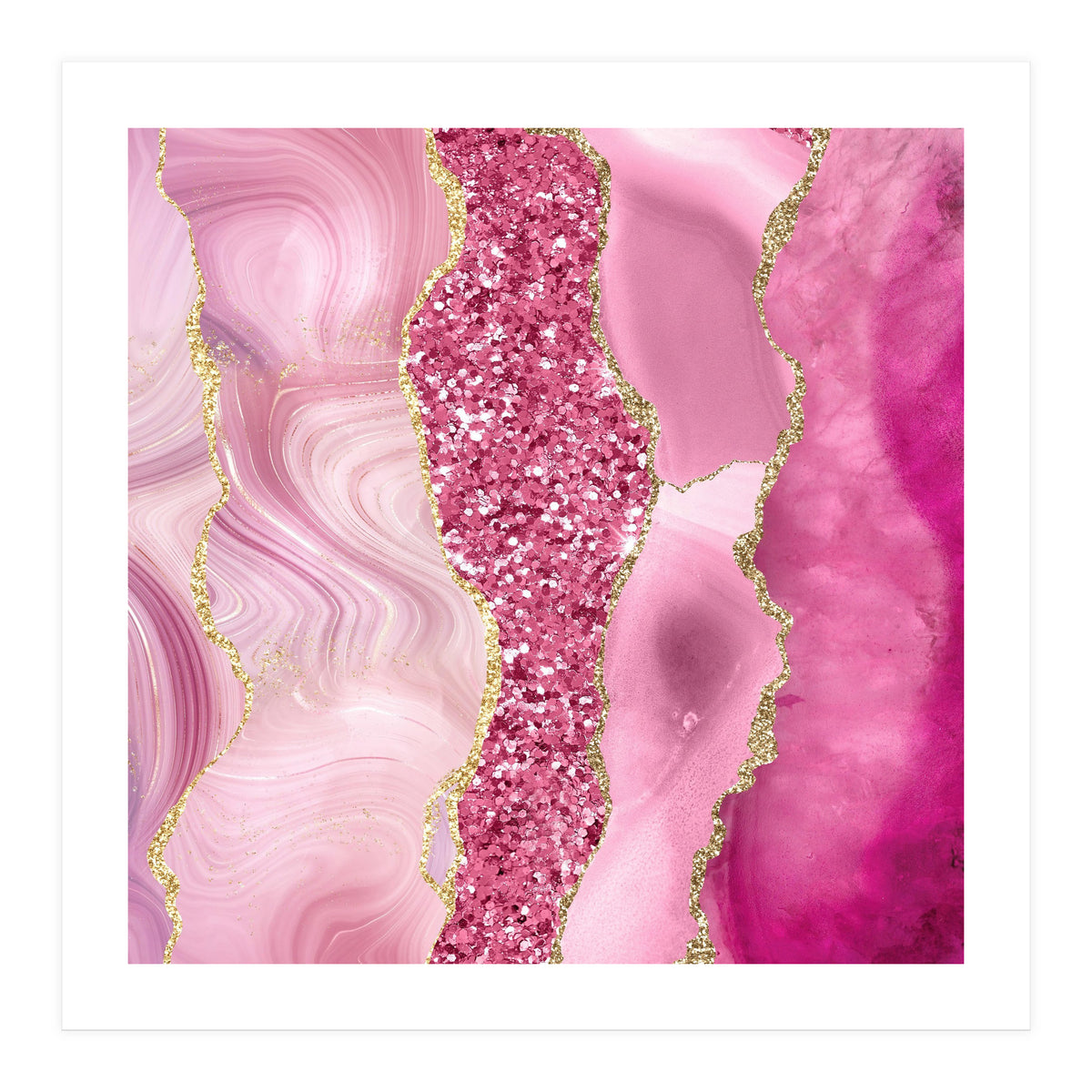 Agate Glitter Dazzle Texture 08 (Print Only)