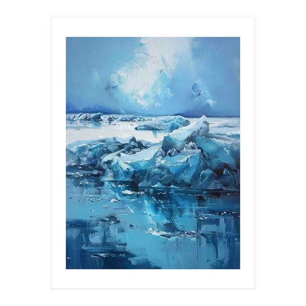 The Silent Fracture of Cerulean Giants (Print Only)