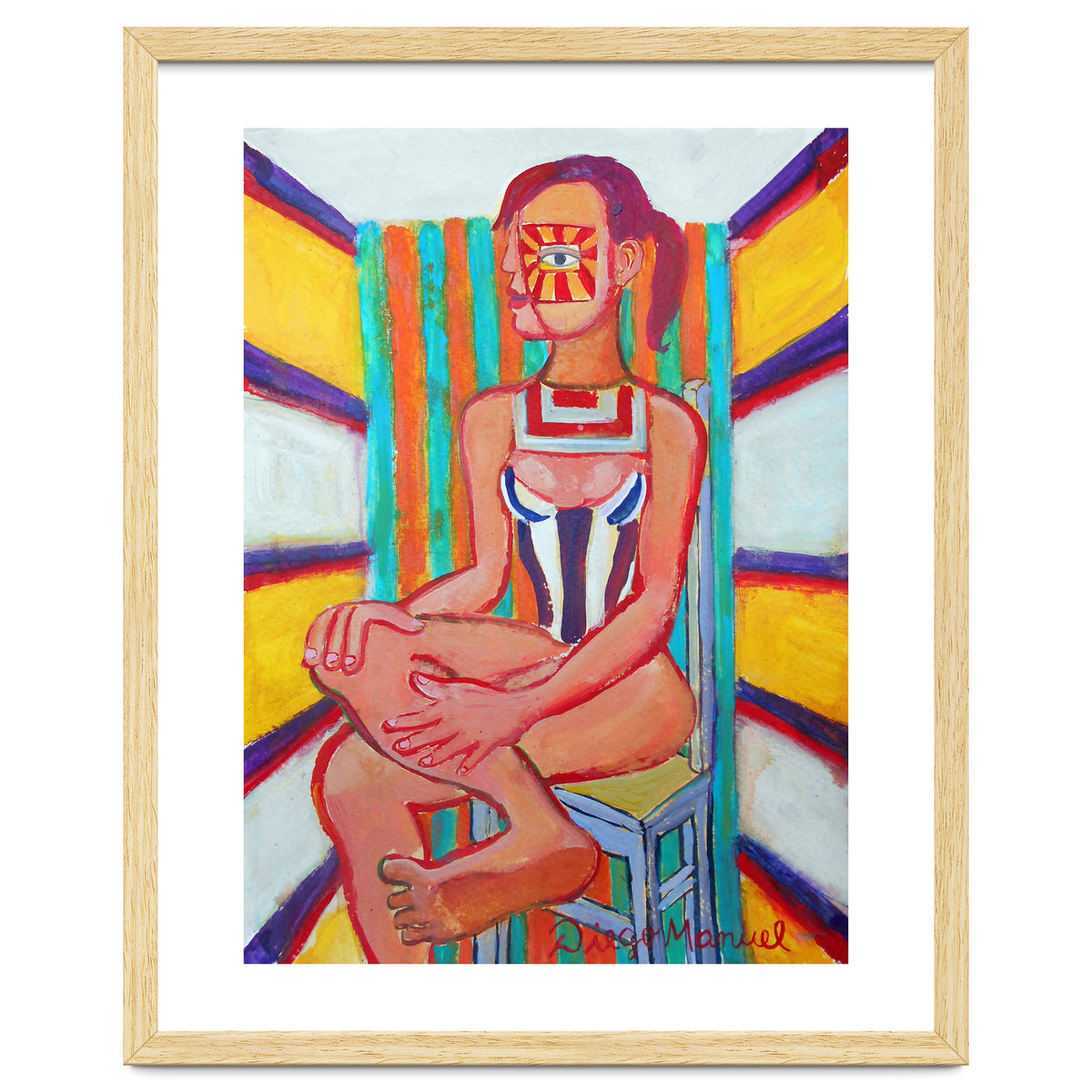 Mujer En La Silla 5