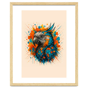 Parrot Animal Watercolor by Agus Creative