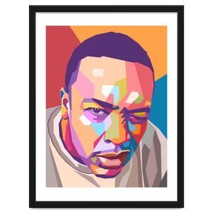 Dr Dre pop art portrait by Ndhon