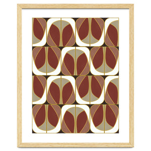 Umber Deco Mixed Tiles by DesigndN