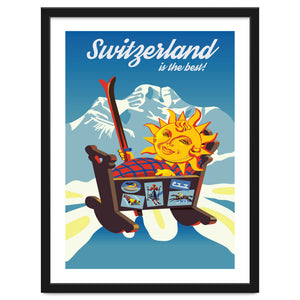 Switzerland, the Cradle of Ski Sports by Hermes
