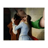 Francesco Hayez - The Kiss - Selfie (Print Only)