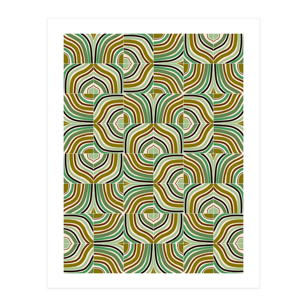 Jade Rainbow Mixed Tiles (Print Only)
