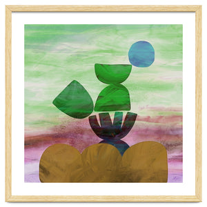 Balance (green) by Aino Saarikivi