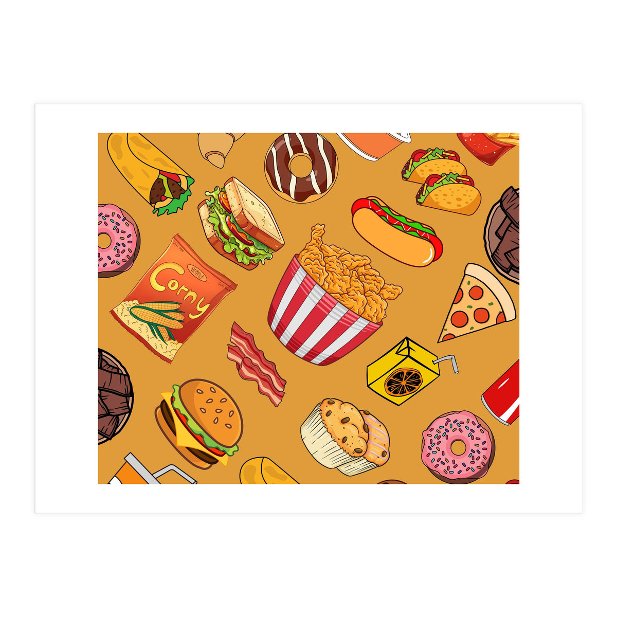 Fast Food π (Print Only)