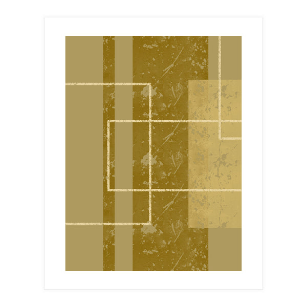 Golden Construction (Print Only)