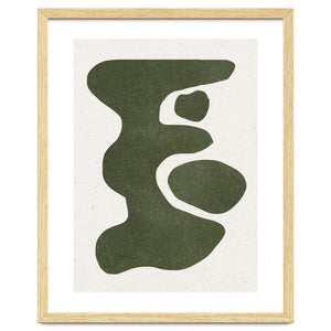 GREEN SHAPES NO.2 by THE MIUUS STUDIO