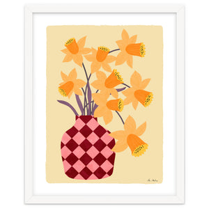 Vase With Daffodils by El buen limón