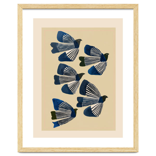 Birds In Flight