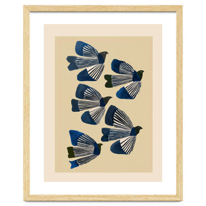 Birds In Flight by Branka Kodžoman