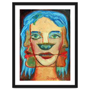 Cabeza De Mujer 19 by Diego Manuel Rodriguez