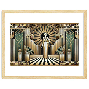 Golden Twenties Flair In Art Deco by Chromatic Fusion Studio