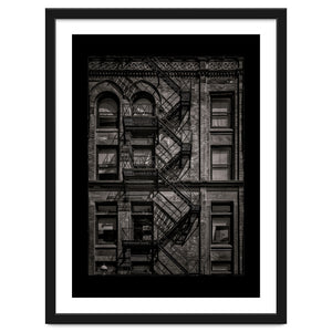 Gooderham Flatiron Building No 2 with Border by The Learning Curve Photography