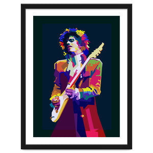 Prince Singer Musician Pop Art WPAP by Artkreator