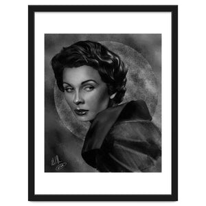 Jean Simmons by Michele Amadesi