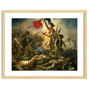 Eugène Delacroix / 'Liberty Leading the People', 1830, Oil on canvas, 260 x 325 cm. Eugne Delacroix. by Album