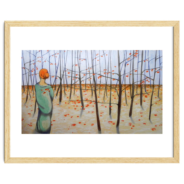 Winter woods