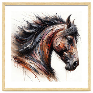 Powerful Horse by Chromatic Fusion Studio