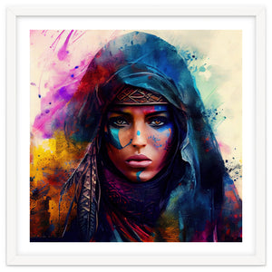 Powerful Tuareg Woman #1 by Chromatic Fusion Studio