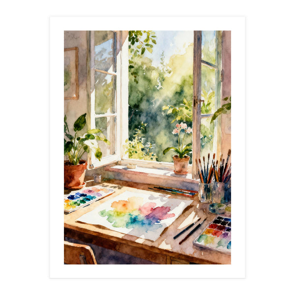 Matisse Inspired Place Paint (Print Only)