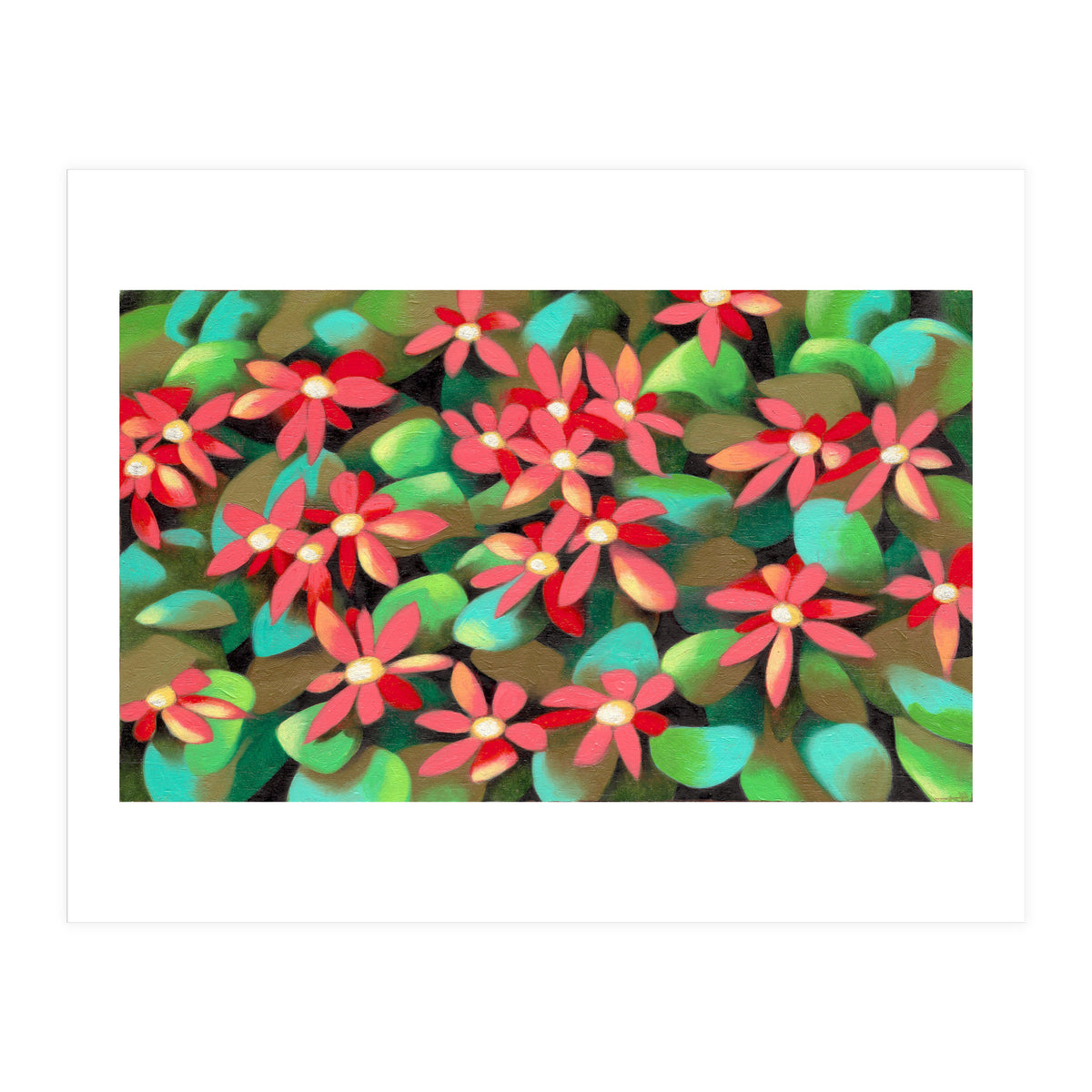 Red flowers (Print Only)