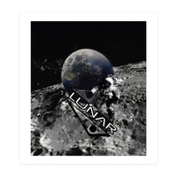 Lunar Moon Planet Astronaut (Print Only)