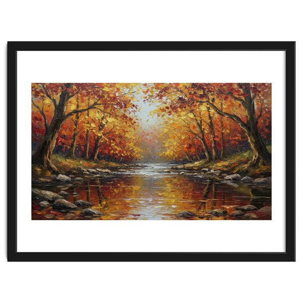 Golden Autumn Creek