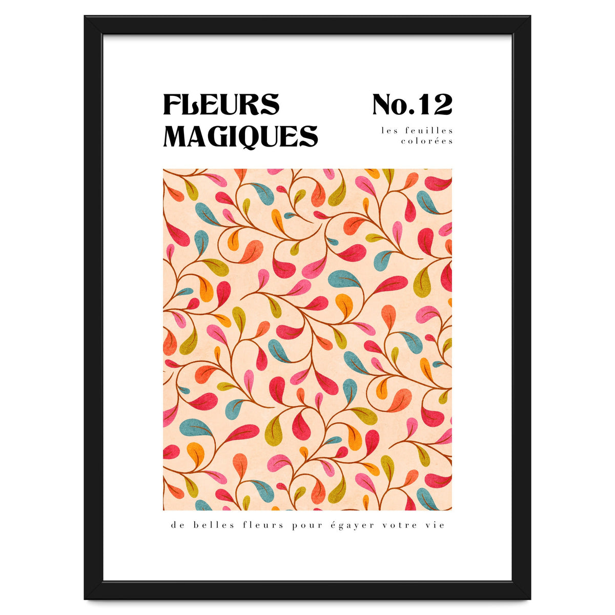 Magical Flowers No.12 Coloured Leaves