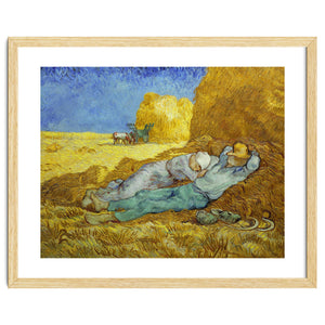 Vincent Van Gogh / 'The Siesta (after Millet)', 1889-1890, Oil on canvas, 73 x 91 cm. by Album