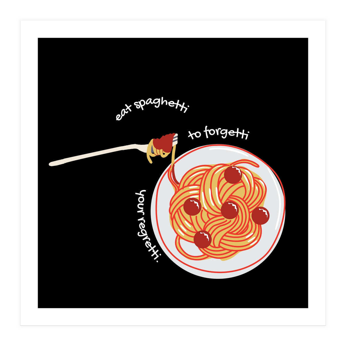 Less Upsetti, More Spaghetti π (Print Only)