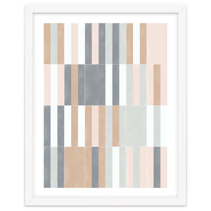 Muted Pastel Tiles 03 by DesigndN