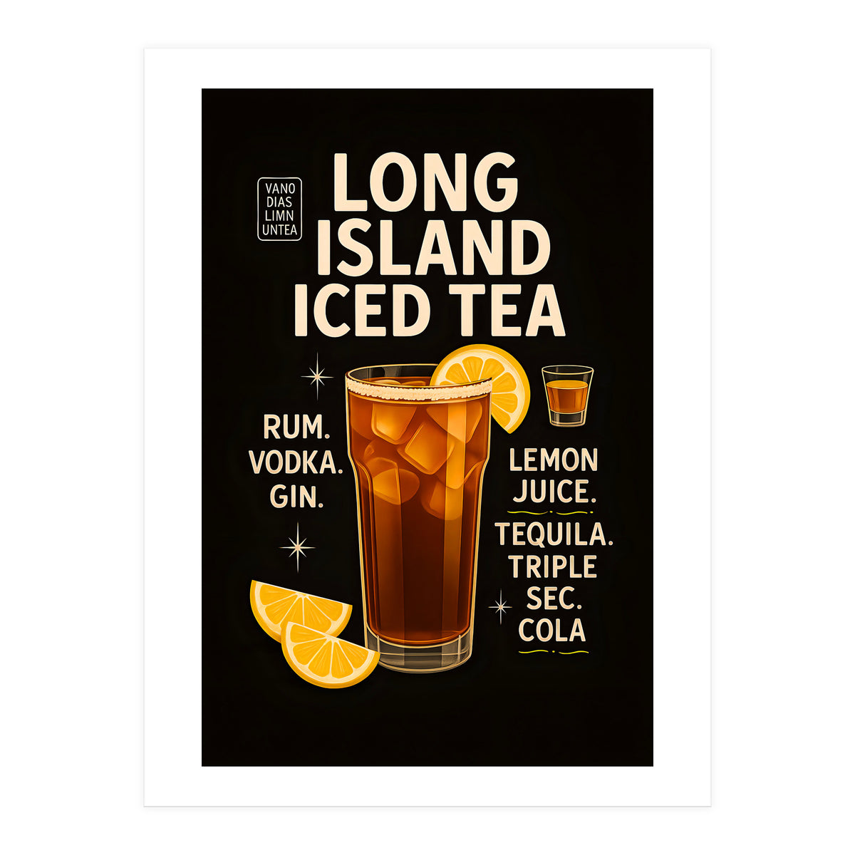 Long Island Iced Tea (Print Only)
